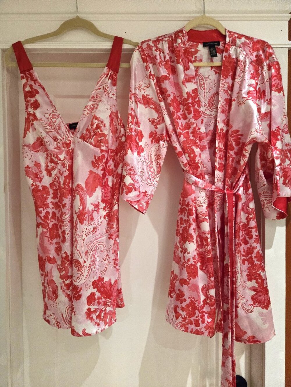 Jones New York Chemise set dressing gown nighty robe